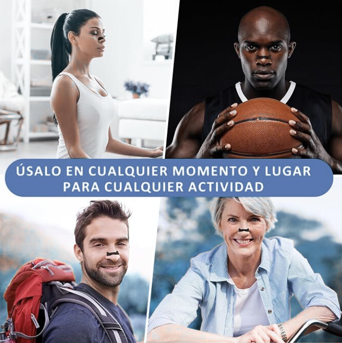 🌿RespiraFácil™-Tiras Nasales Magneticas